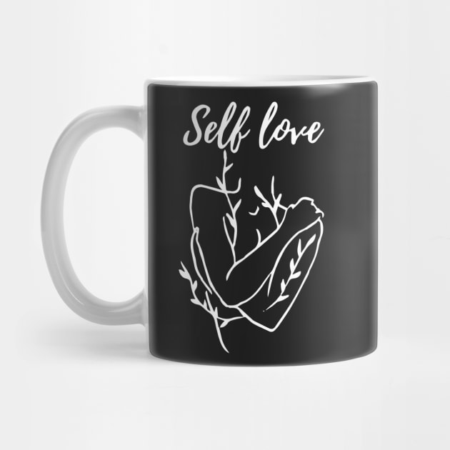 self love one line art by zaiynabhw